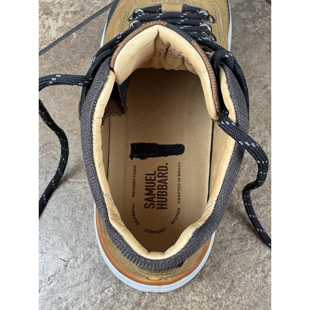 Samuel Hubbard Camino Hiker Nubuck Boots Brown Size 9.5M - Picture 9 of 10